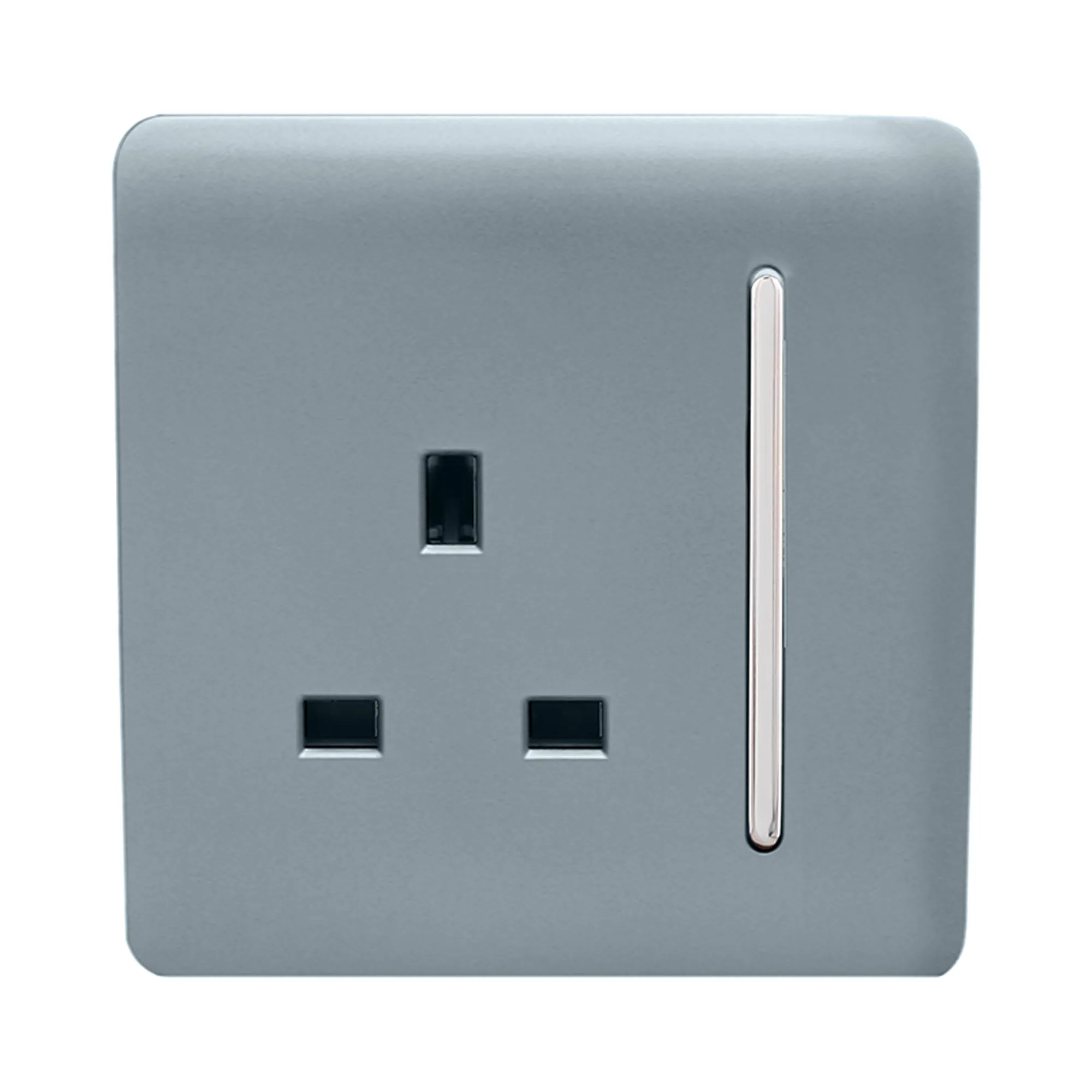 ART-SKT13CG  1 Gang 13Amp Switched Single Socket Cool Grey